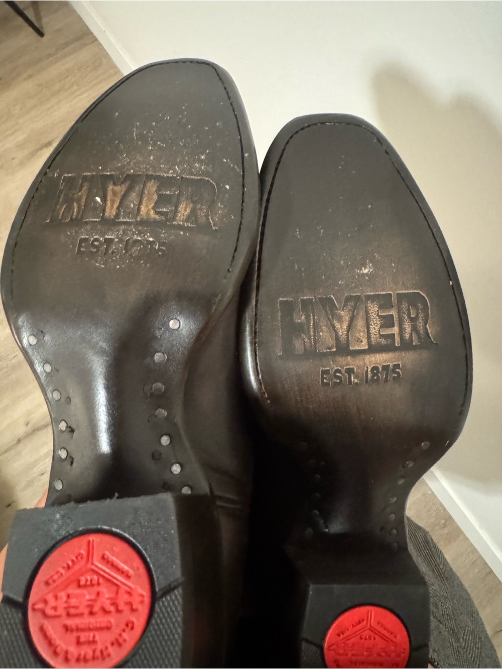 Brand Nee Dark Brown Abbyville Hyde Cowboy Boots - Picture 4 of 5